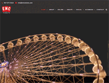 Tablet Screenshot of emctickets.com